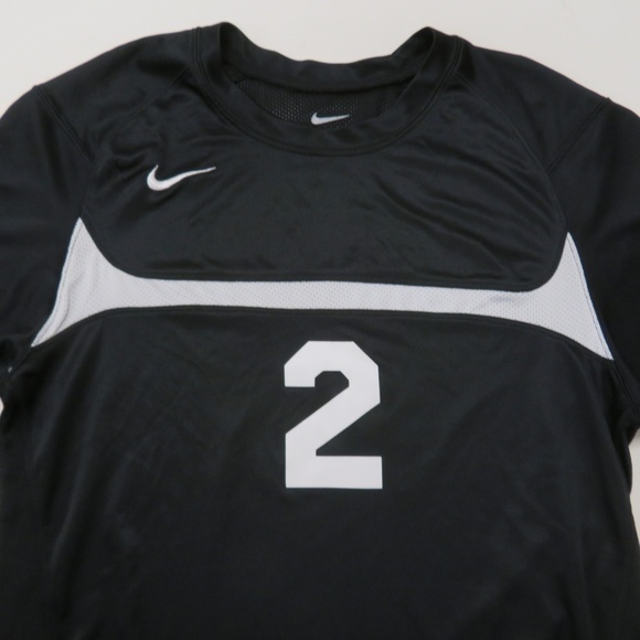 Nike Mens Rio II Black Jersey T-Shirt Small #2 - Picture 3 of 6